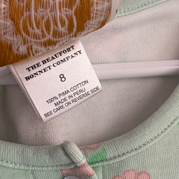 Beaufort Bonnet Pima Marion Rose Romper - Picture 3 of 7